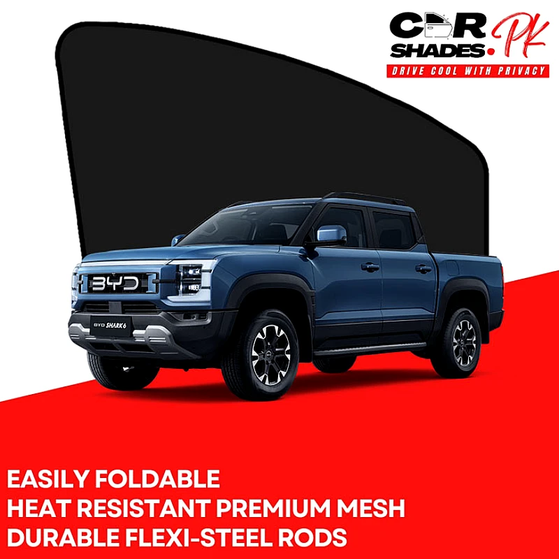 Byd Shark 6 2025 - 2026 Sun Shades - Product Image