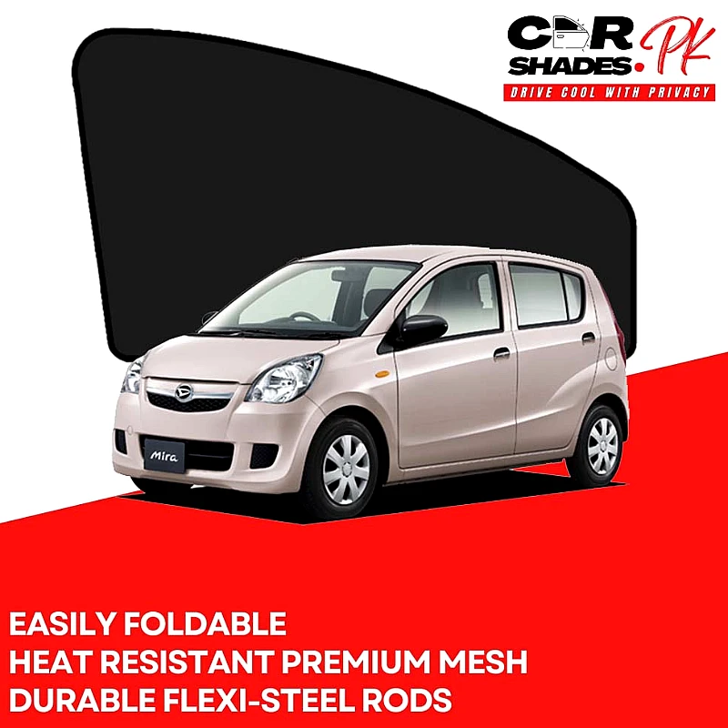 Daihatsu Mira 2007 - 2012 Sun shades - Product Image