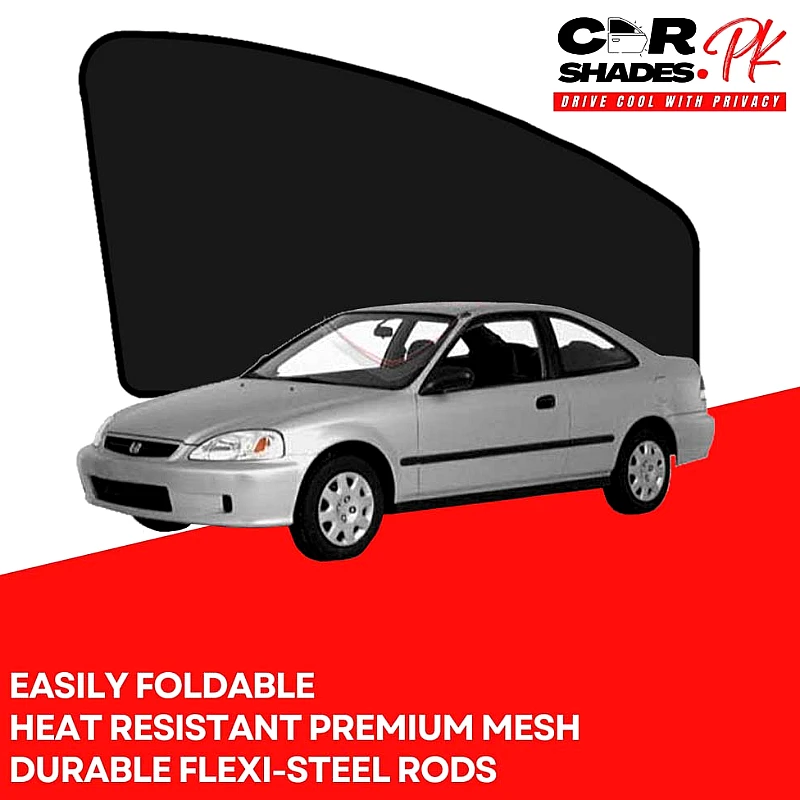 Honda Civic 1997 - 2001 Sun Shades - Product Image