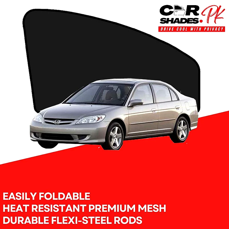 Honda Civic 2002 - 2006 Sun Shades - Product Image