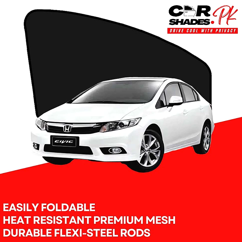 Honda Civic 2013 - 2015 Sun Shades - Product Image