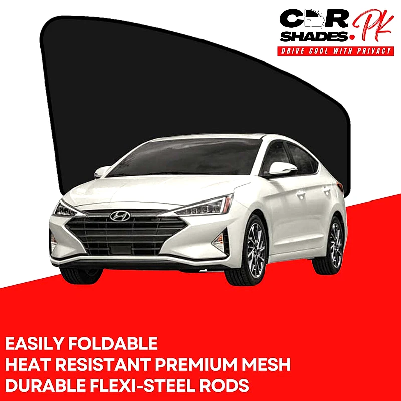 Hyundai Elantra 2017 - 2024 Sun Shades - Product Image