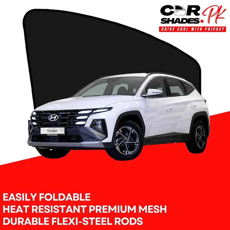 Hyundai Tucson 2025 - 2026 Sun Shades - Product Image