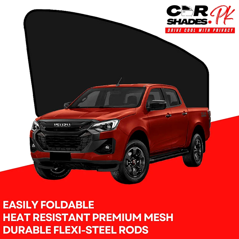 Isuzu DMax 2025 - 2026 Sun Shades - Product Image