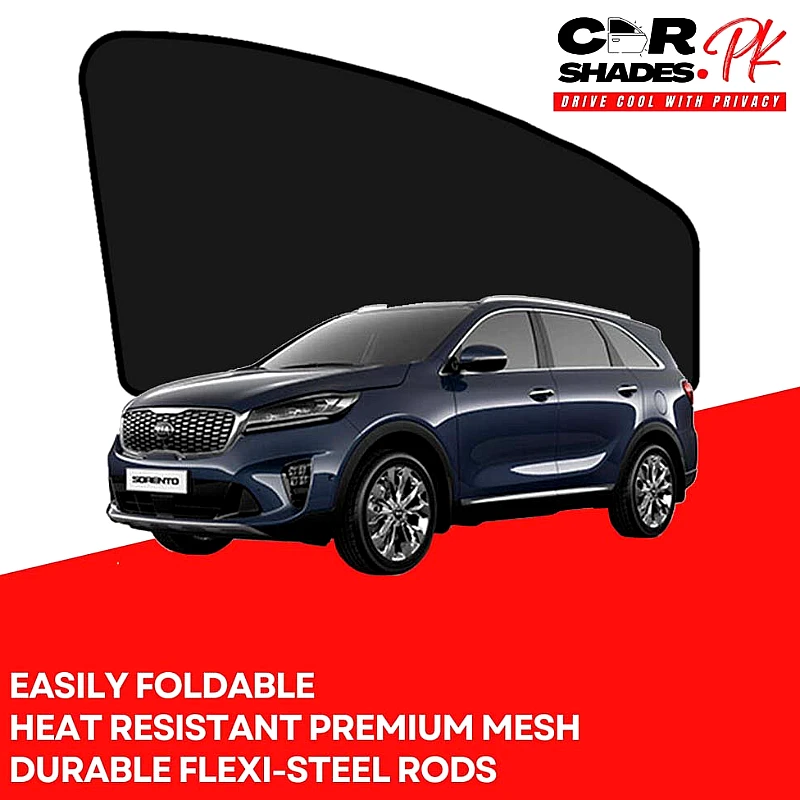 Kia Sorento 2018 - 2024 Sun Shades - Product Image