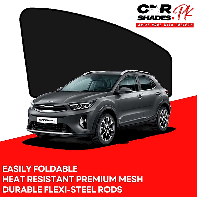Kia Stonic 2021 - 2026 Sun Shades - Product Image