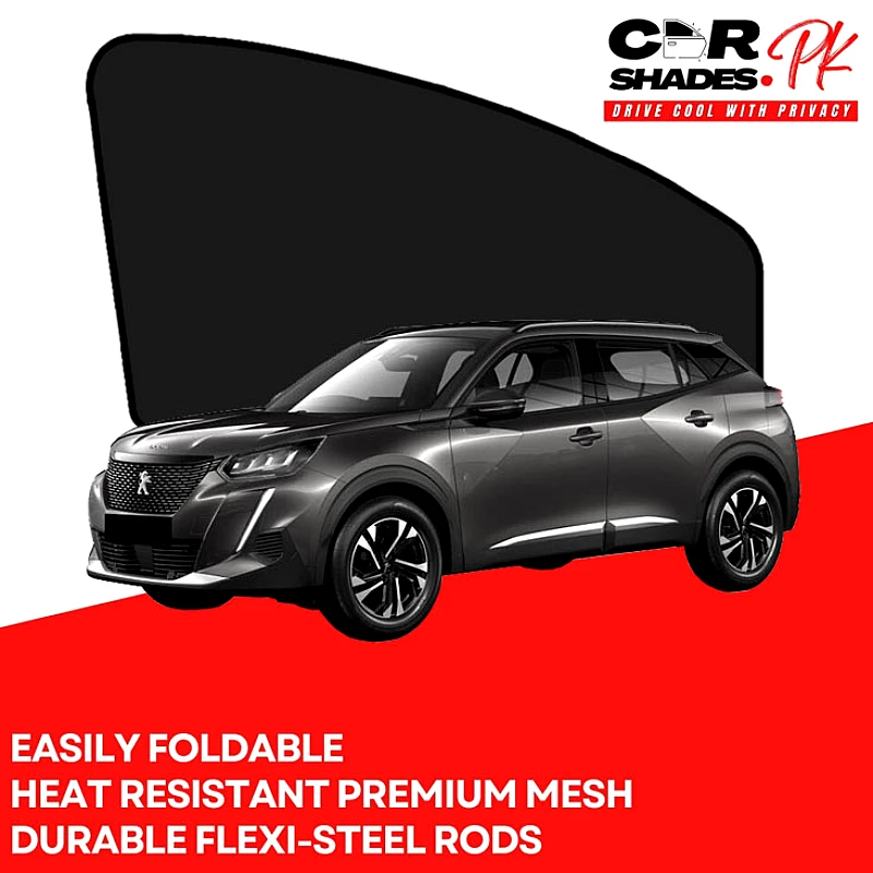Peugeot 2008 2022 - 2026 Sun Shades - Product Image