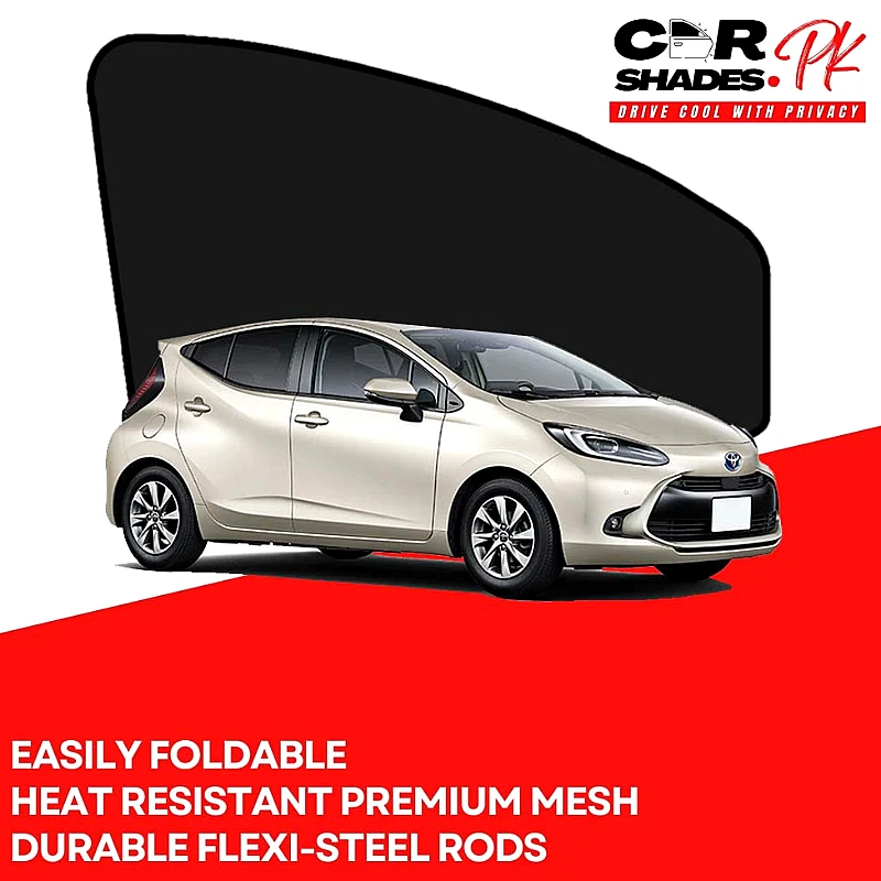 Toyota Aqua 2021 - 2026 Sun Shades - Product Image