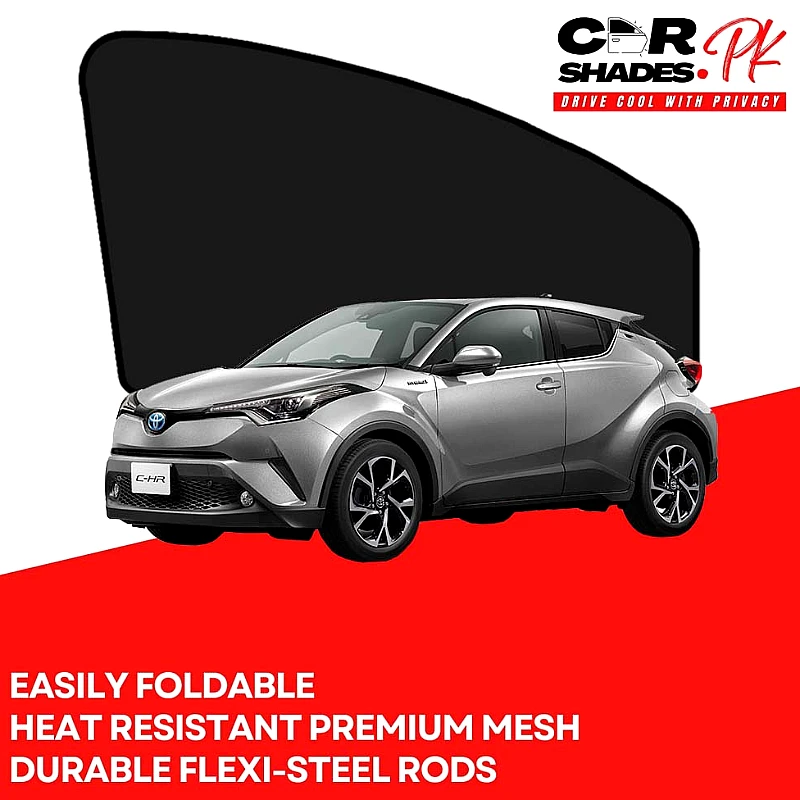 Toyota C-HR 2018 - 2026 Sun Shades - Product Image