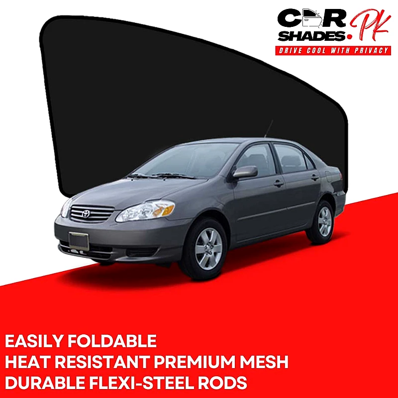 Toyota Corolla 2002 - 2008 Sun Shades - Product Image