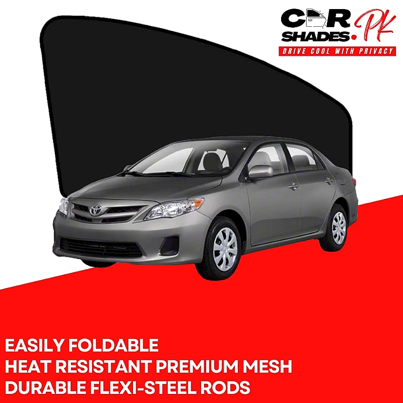 Toyota Corolla 2009 - 2013 Sun Shades - Product Image