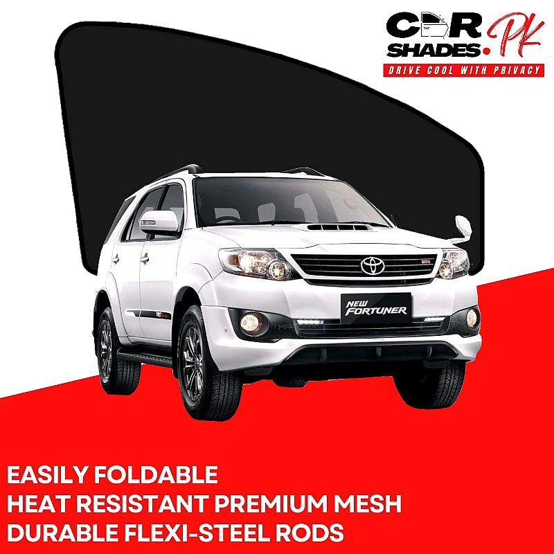 Toyota Fortuner 2013 - 2016 Sun Shades - Product Image