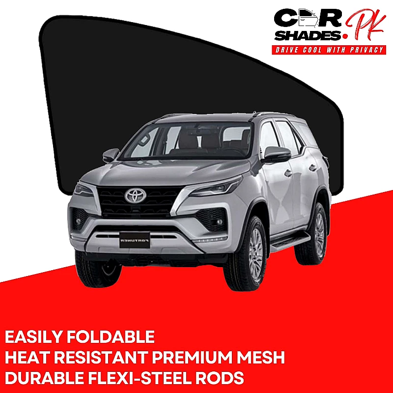 Toyota Fortuner 2021 - 2026 Sun Shades - Product Image