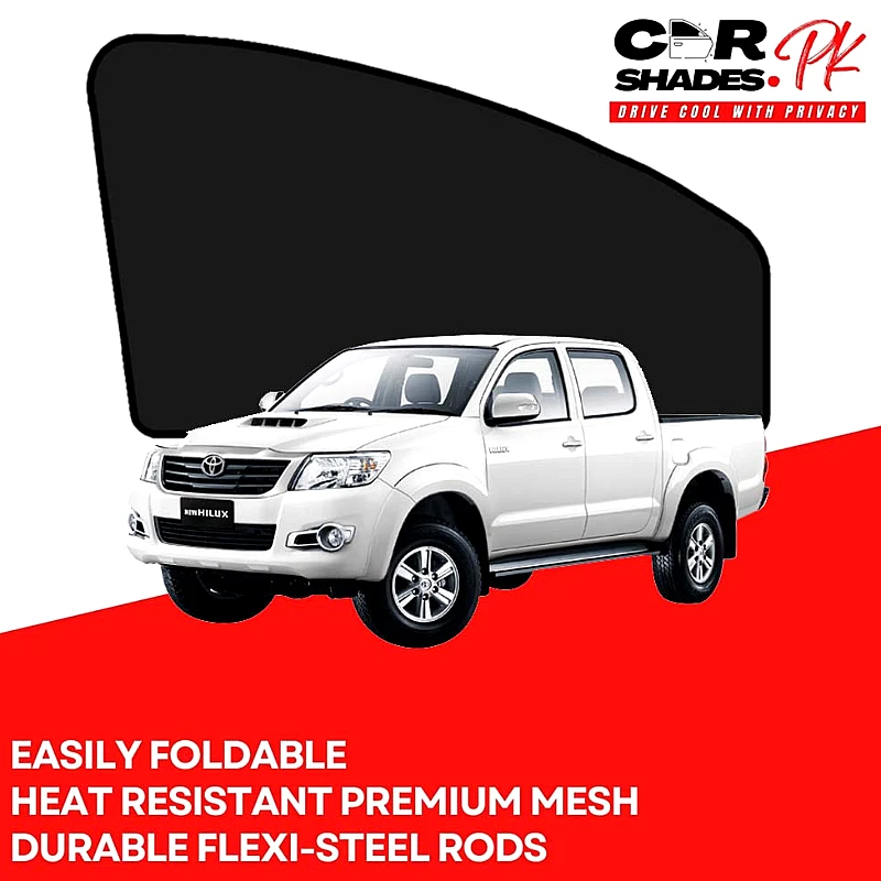 Toyota Hilux Vigo 2011 - 2015 Sun Shades - Product Image