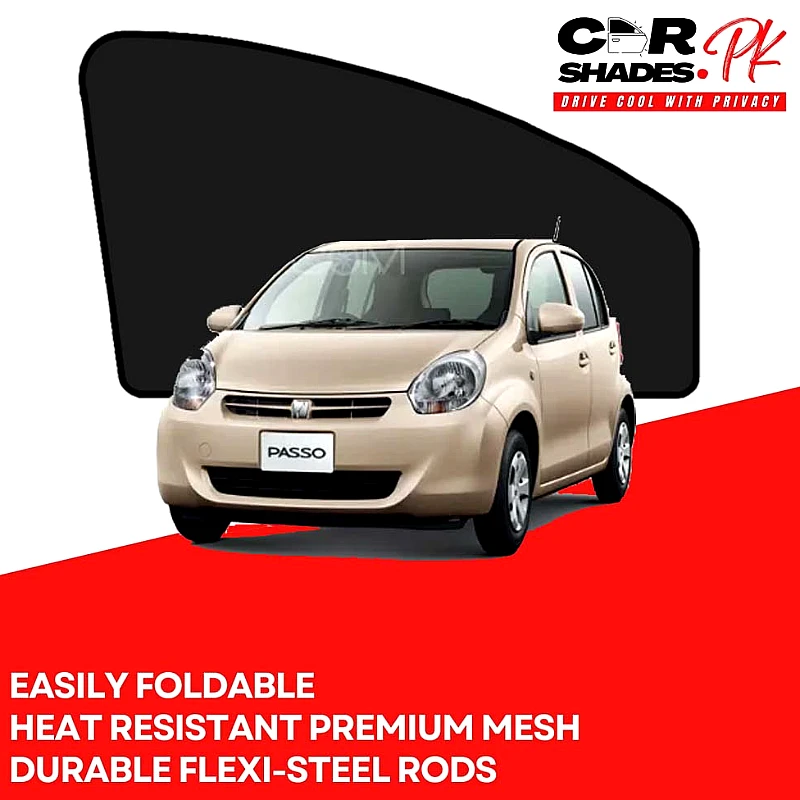 Toyota Passo 2011 - 2016 Sun Shades - Product Image