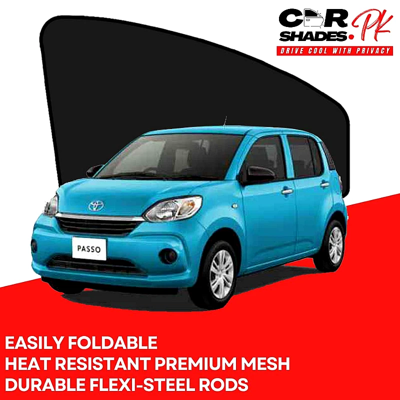 Toyota Passo 2017 - 2023 Sun Shades - Product Image