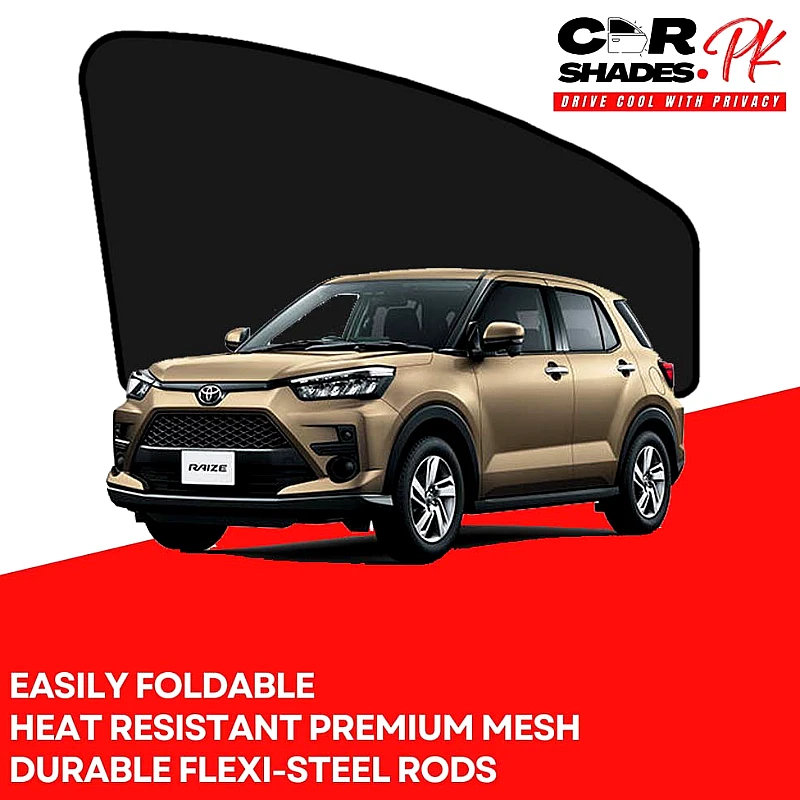 Toyota Raize 2019 - 2026 Sun Shades - Product Image
