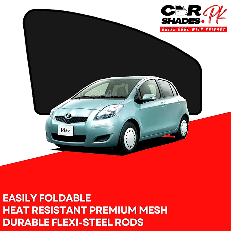 Toyota Vitz 2005 - 2010 Sun Shades - Product Image