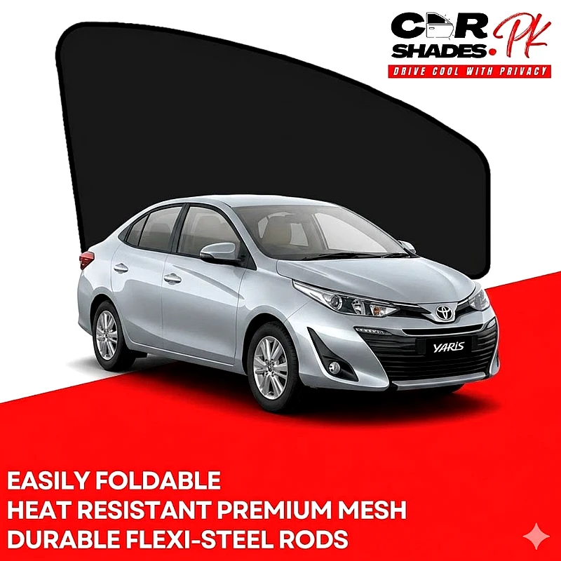 Toyota Yaris 2018 - 2026 Sun Shades - Product Image